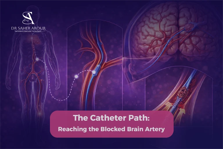 blocked brain artery