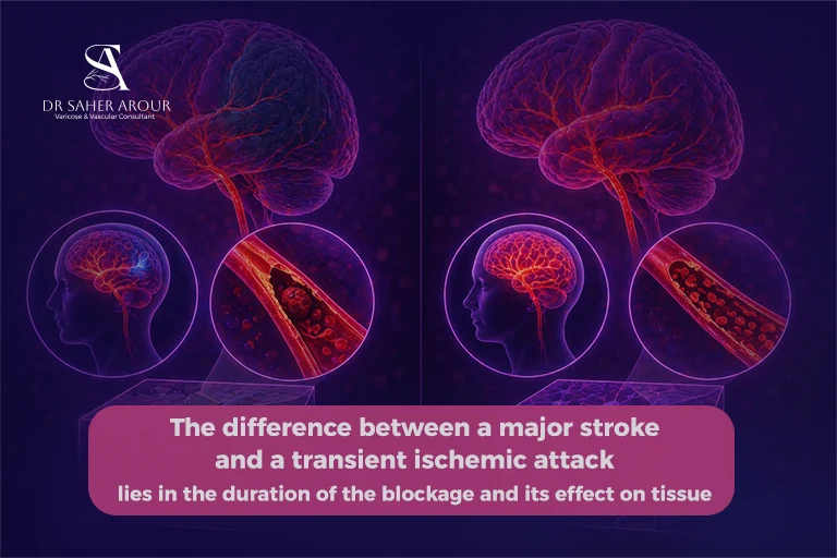 major stroke vs transient ischemic attack