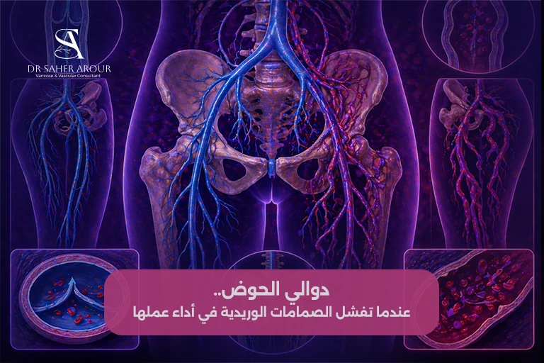 دوالي الحوض عندما تفشل الصمامات الوريدية