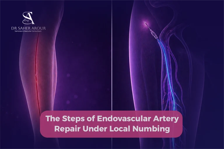 How Dr. Saher Performs Selected Artery Replacement Under Local Anaesthesia