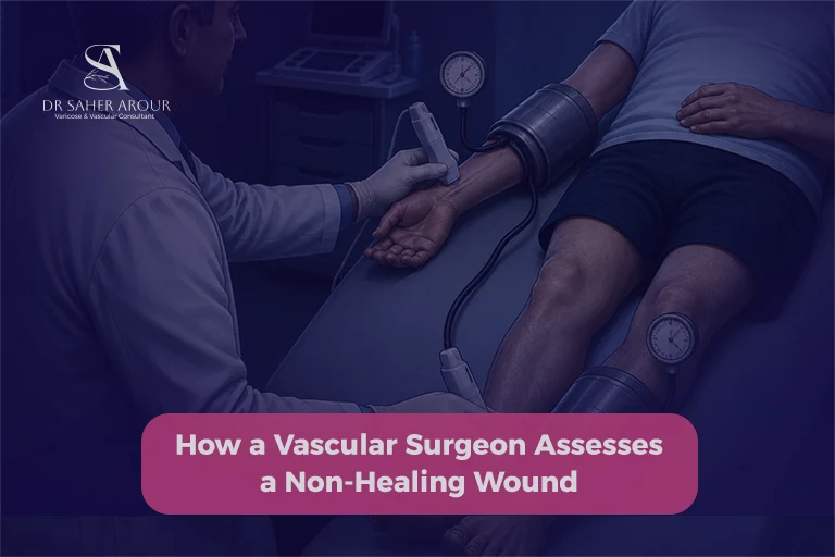 How a Vascular Surgeon Assesses a Non-Healing Wound