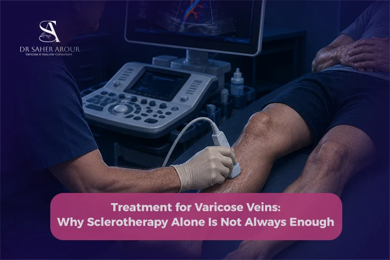 Treatment for Varicose Veins Why Sclerotherapy Alone Is Not Always Enough