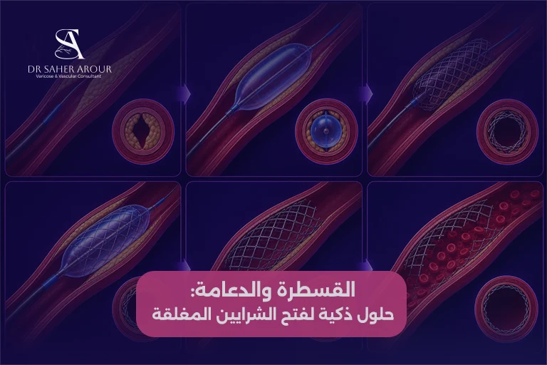 خيارات علاج قصور الشرايين