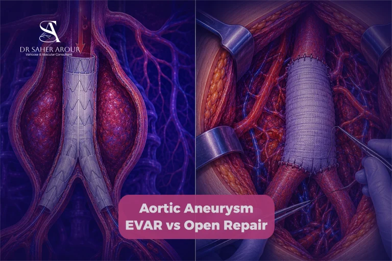 Aortic Aneurysm EVAR vs Open Repair