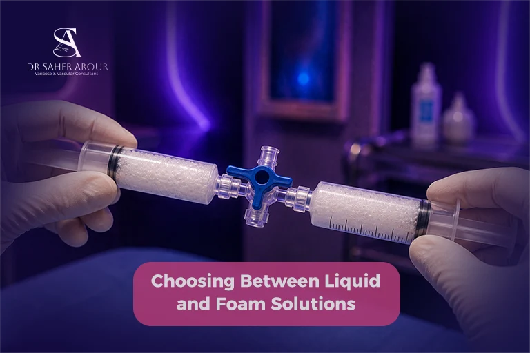 Liquid vs Foam Sclerotherapy — When Each Is Used