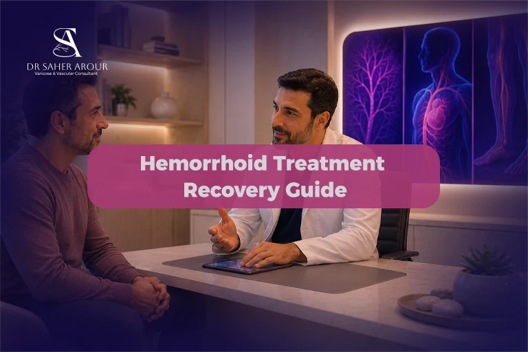 hemorrhoid treatment recovery