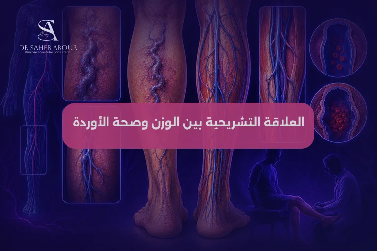 الوزن الزائد والدوالي