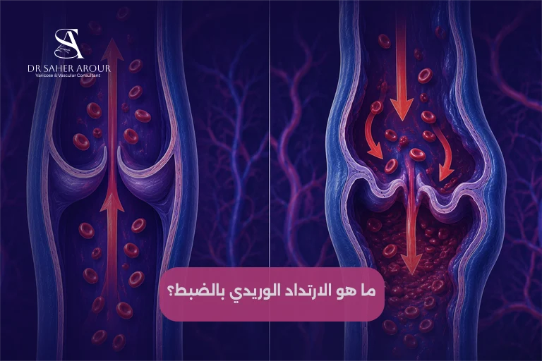ما هو الارتداد الوريدي بالضبط؟