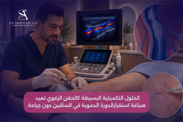 ماذا تفعل إذا عادت الدوالي بعد العلاج؟