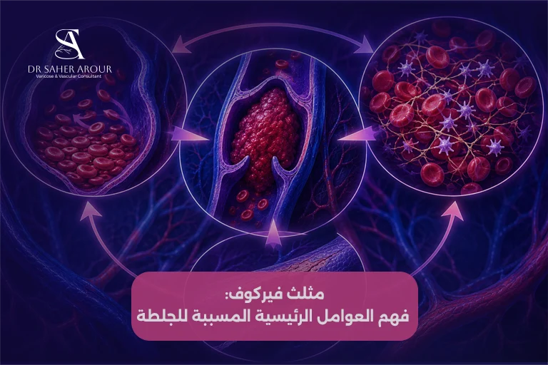 مثلث فيركوف فهم العوامل الرئيسية المسببة للجلطة