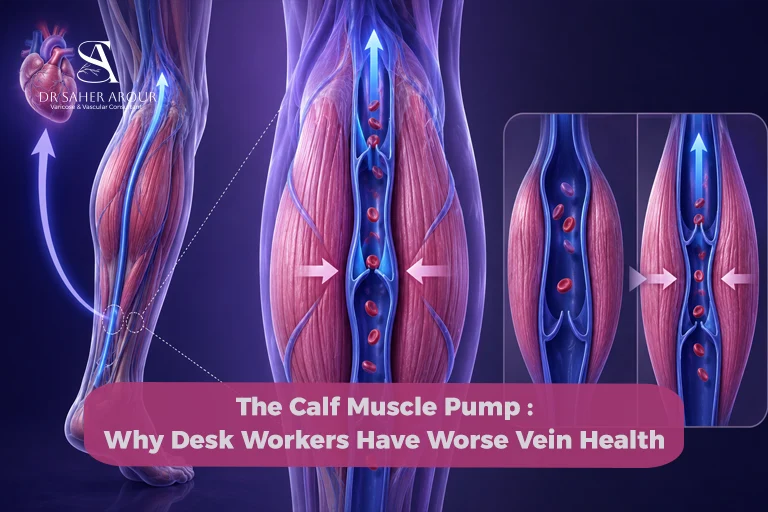 The Calf Muscle Pump Why Desk Workers Have Worse Vein Health