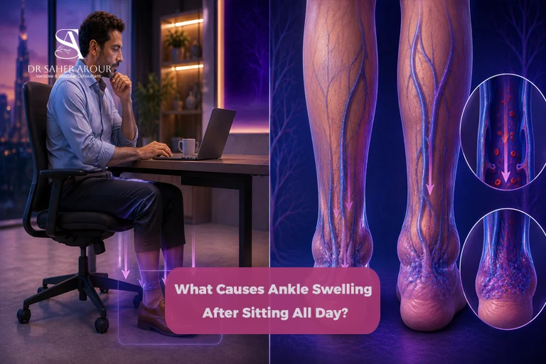What Causes Ankle Swelling After Sitting All Day