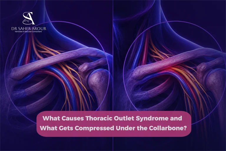 What Causes Thoracic Outlet Syndrome and What Gets Compressed Under the Collarbone