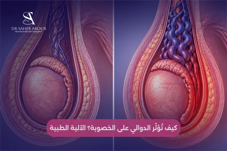 كيف تُؤثّر الدوالي على الخصوبة؟ الآلية الطبية