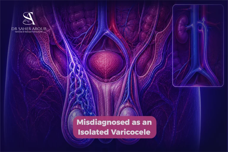 Misdiagnosed as an Isolated Varicocele