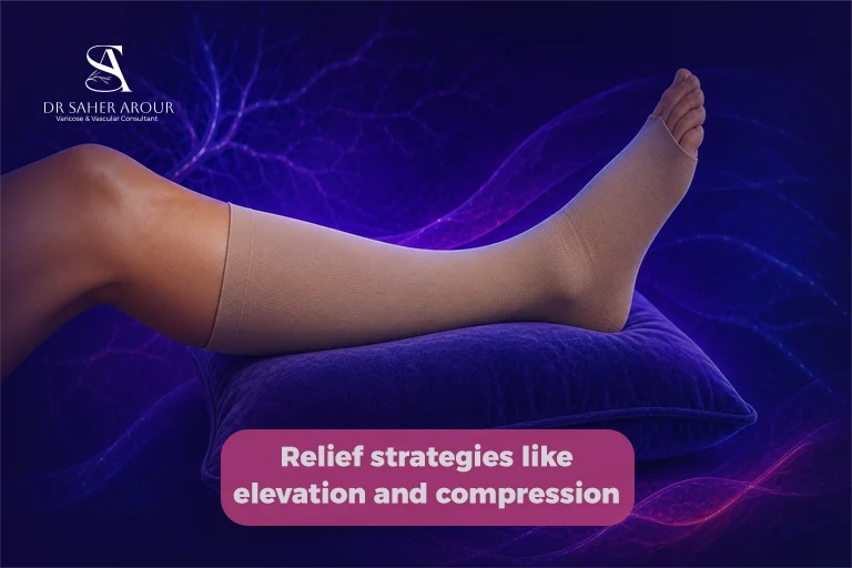 Relief strategies for itchy varicose veins