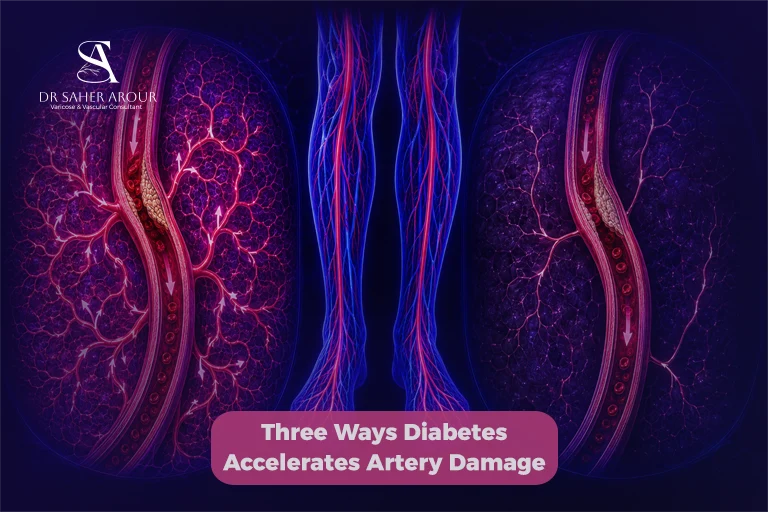 Three Ways Diabetes Accelerates Artery Damage