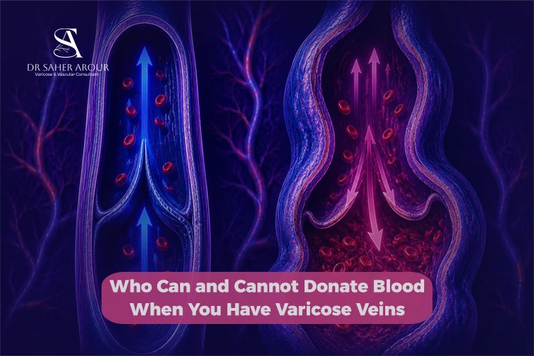 Who Can and Cannot Donate Blood When You Have Varicose Veins