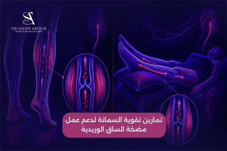 ثلاث تمارين فعالة لصحة الأوردة السطحية