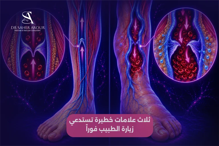 ثلاث علامات خطيرة تستدعي زيارة الطبيب فوراً