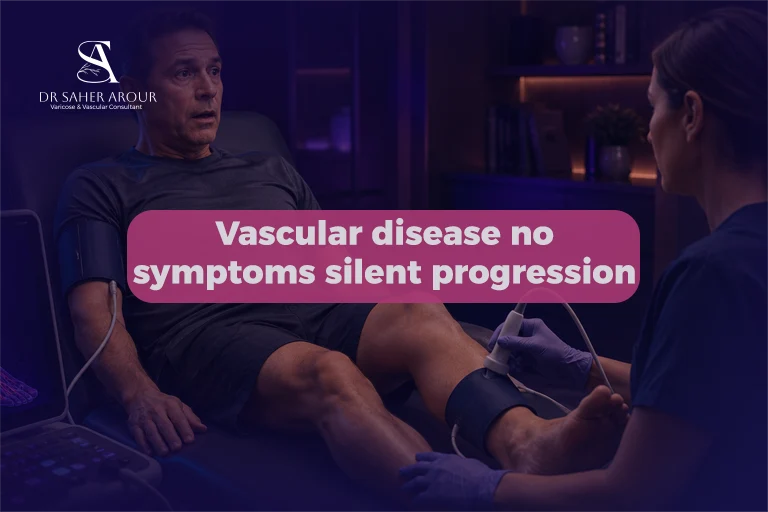 صورة غلاف رئيسية Vascular Disease with No Symptoms The Silent Progression That Can Become Life-Threatening