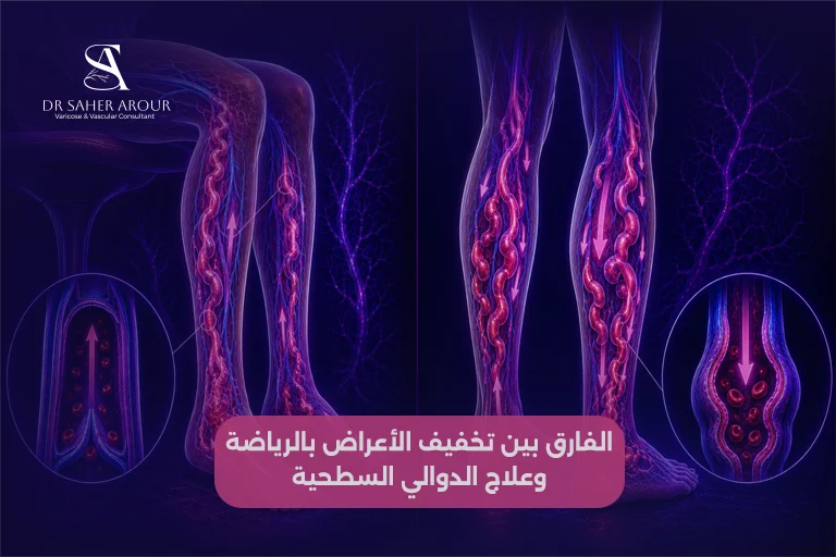 هل تختفي الدوالي بالرياضة أم أن التمارين تخفف الأعراض فقط