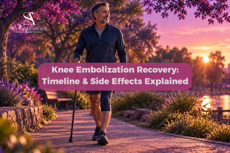 Knee Embolization Recovery Side Effects, Timeline, and How Long Results Last