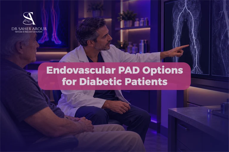 Minimally Invasive Endovascular Surgery for PAD in Diabetic Patients Options, Benefits, and Amputation Prevention