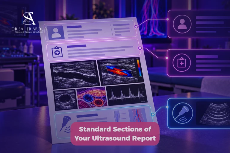The Anatomy of a Vascular Ultrasound Report Common Standard Sections